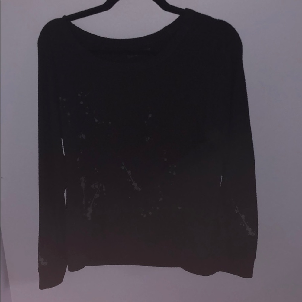 Paint splatter Michael Lauren shirt